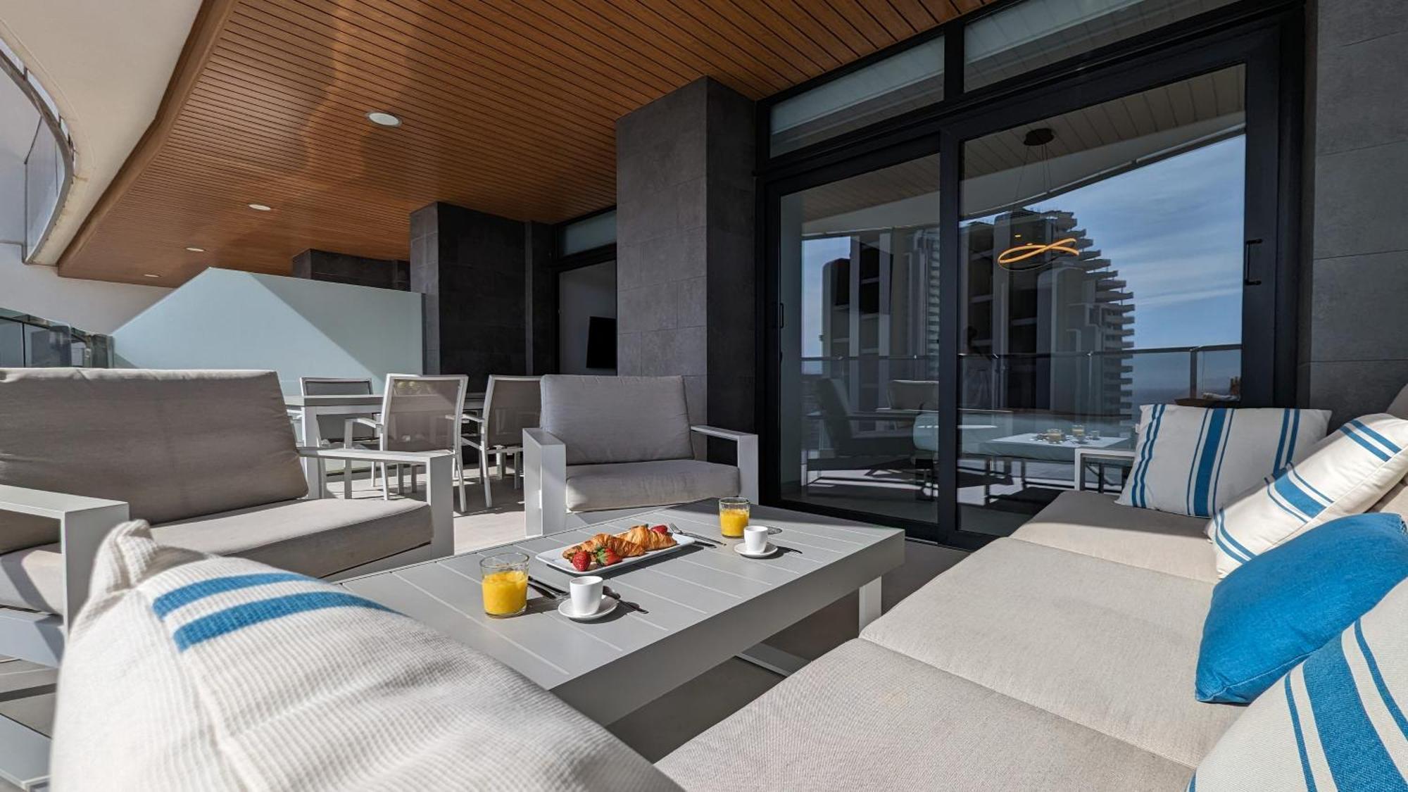 Sunset Waves Luxury Apartment Benidorm Eksteriør billede