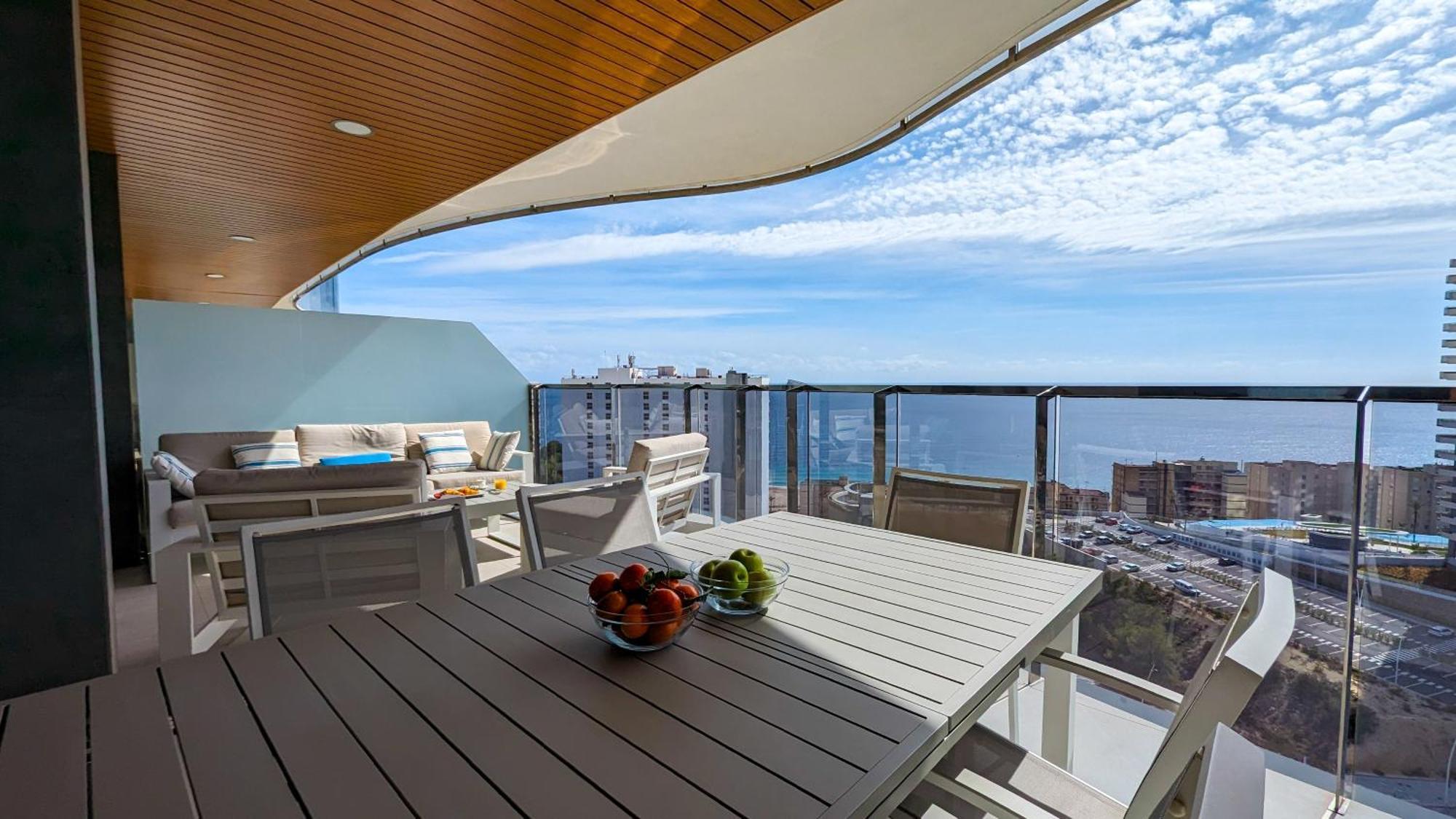 Sunset Waves Luxury Apartment Benidorm Eksteriør billede